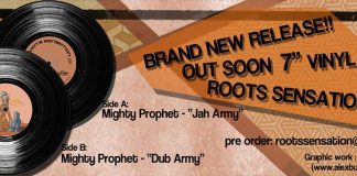Jah army, prod. Mighty prophet, first release by Roots Sensation