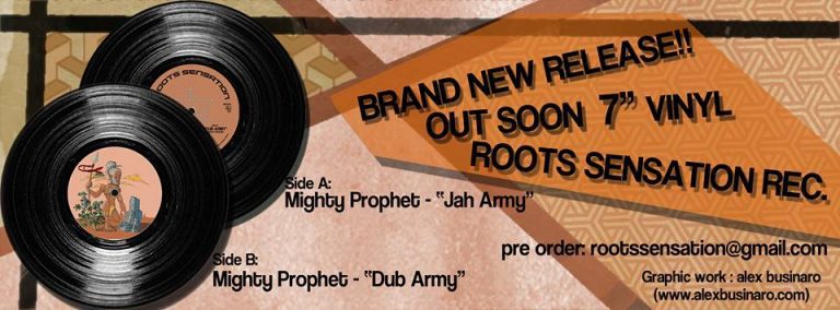 Jah army, prod. Mighty prophet, first release by Roots Sensation