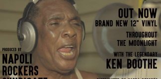 Throughout the moonlight, new 12″ by Ken Boothe, prod. Napoli Rockers Syndicate