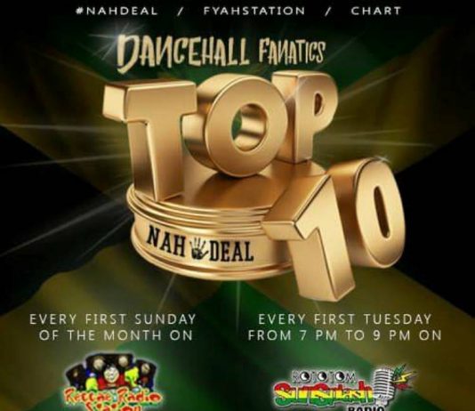 TOP 10 DANCEHALL FANATICS FEBRUARY 2018