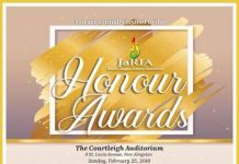JARIA HONOUR AWARDS 2018