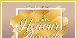 JARIA HONOUR AWARDS 2018