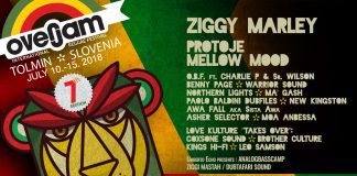 Ziggy Marley e Protoje spiccano nella line up dell’Overjam 2018