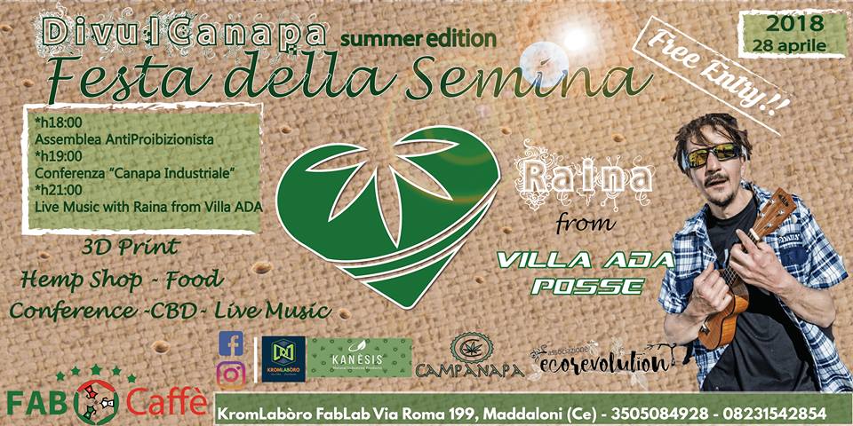 Festa della Semina Raina from Villa ada Posse in #Dancehall