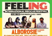 Alborosie, Tarrus Riley e Israel Vibration illumineranno il Feeling Festival