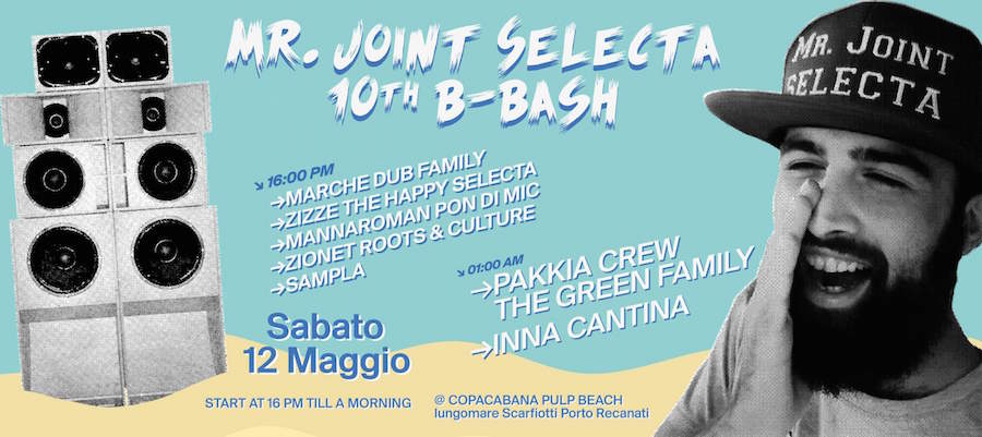 Mr.JOINT SELECTA 10° BIRTHDAY BASH @COPACABANA