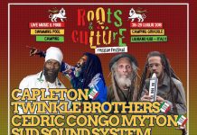 Roots & Culture Reggae Festival 2018 UPDATE