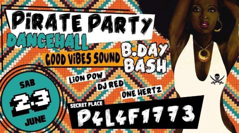 PIRATE DANCEHALL PARTY // GVS BDAYBASH