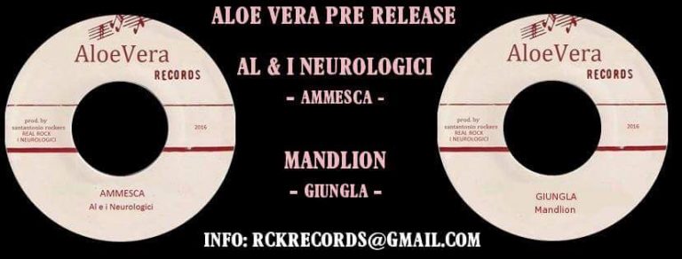 Aloe vera records meet I Neurologici new 7″