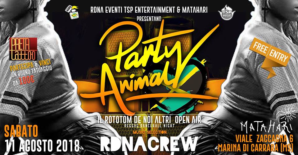 Party Animal / IlRototomDeNoiAltri OpenAir w/RDNA Crew