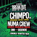 BREAK OUT! Halloween night w/ Chimpo (UK) + Numa Crew