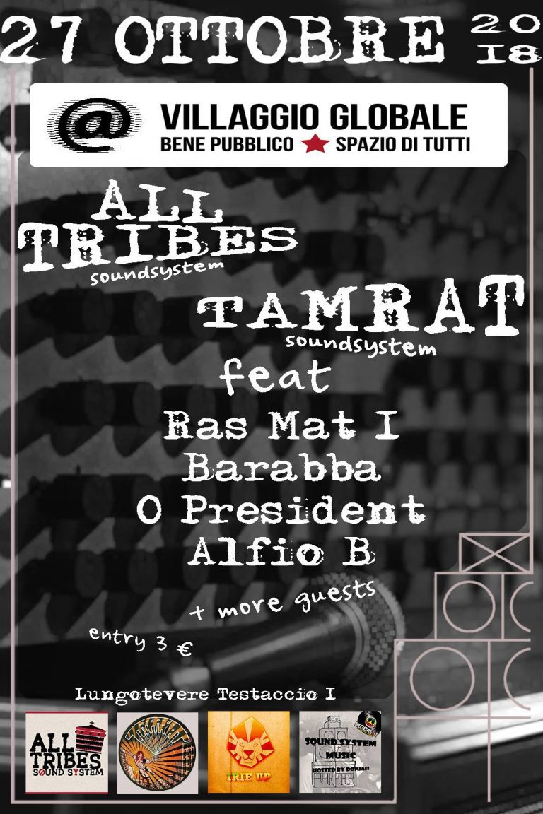 Soundbwoy Corner – All Tribes meet Tamrat