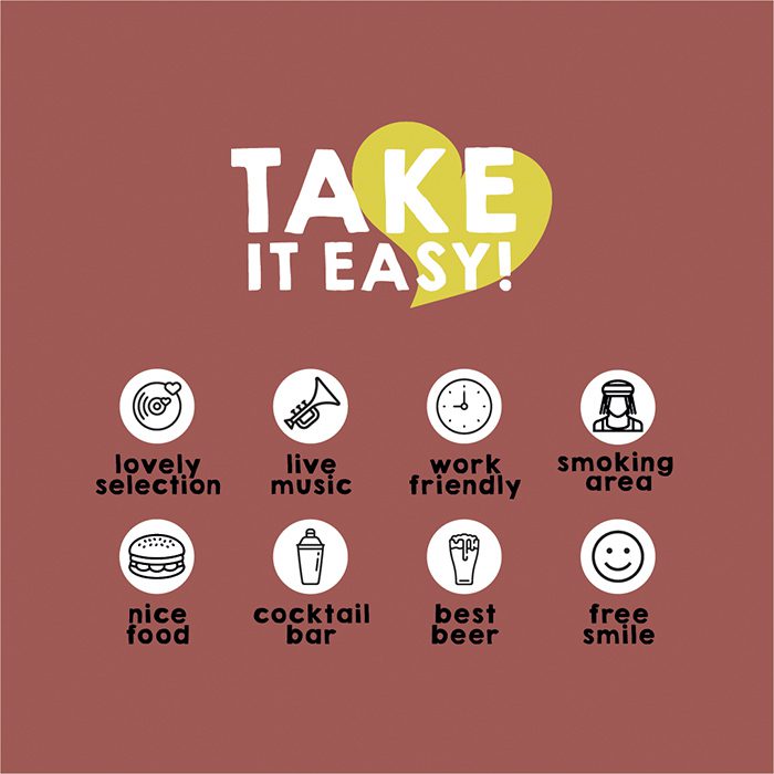 Take It Easy '18 - ' 19 | Say so.