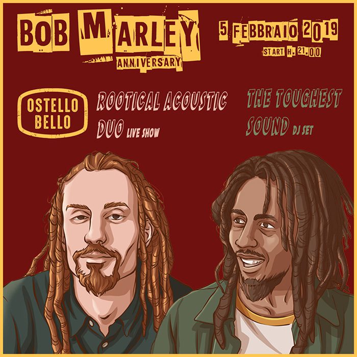Bob Marley 74th Anniversary • Ostello Bello (MI)