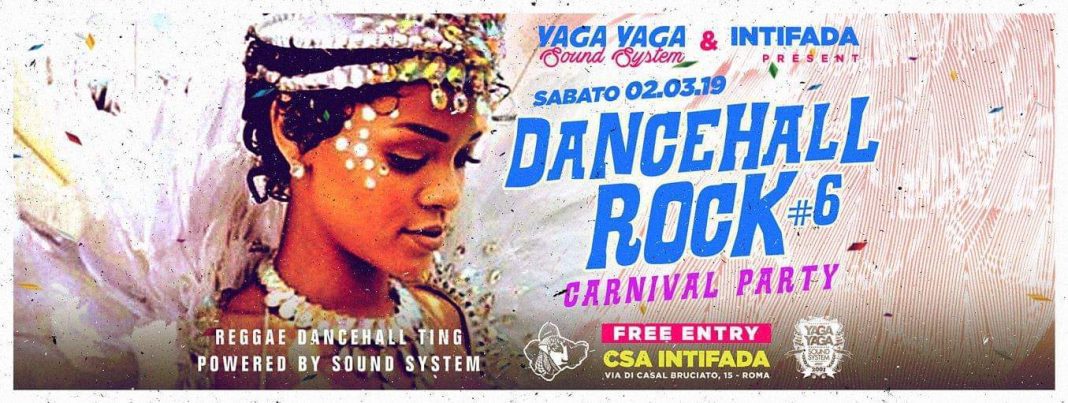 Dancehall Rock #6//free ENTRY a Intifada//Carnival Party Edition