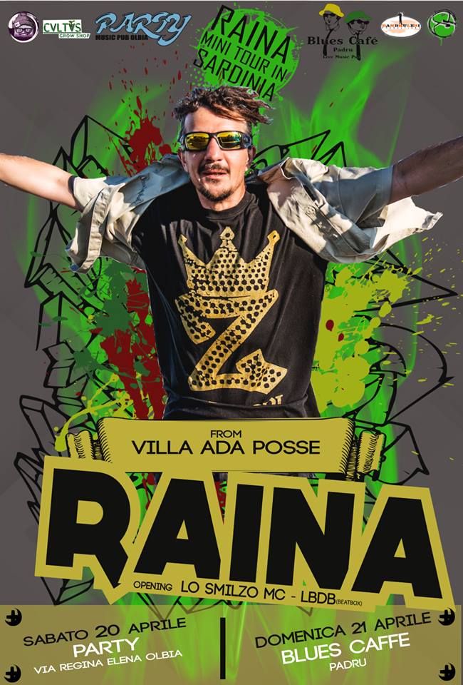 RAINA from Villa Ada Posse #Dancehall Olbia