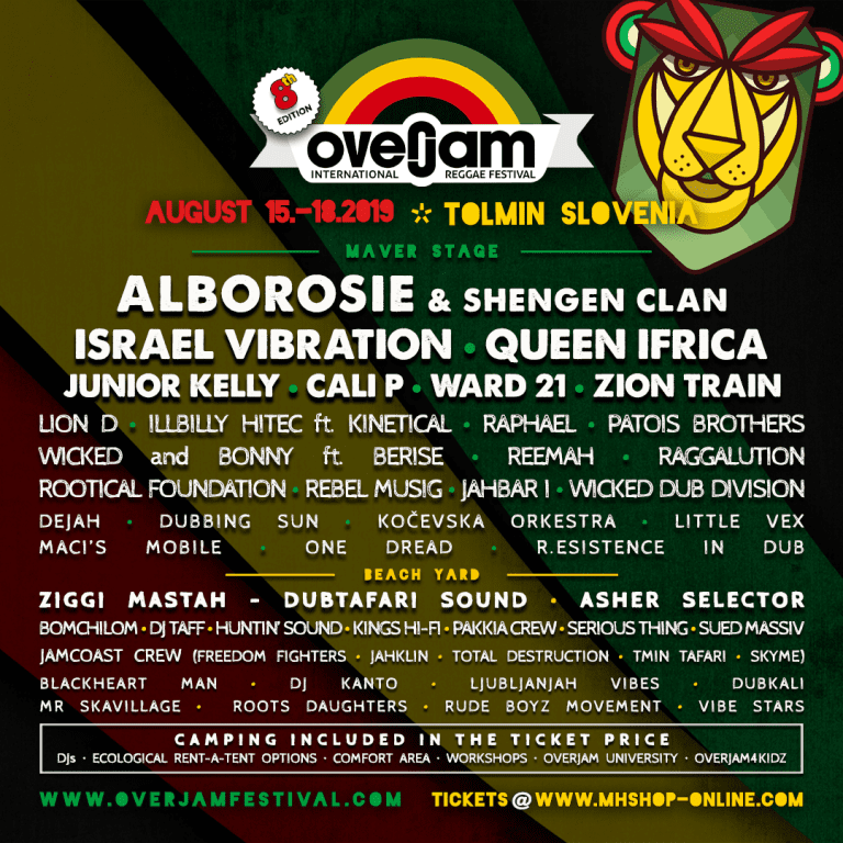 Line up completa per l’Overjam 2019