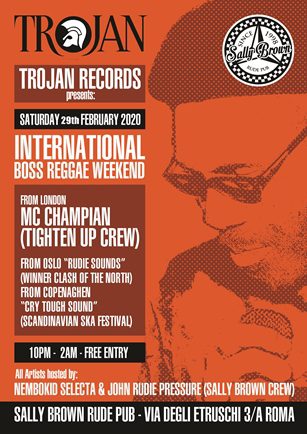 Trojan Records presents: International Boss Reggae Weekend