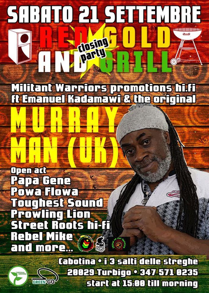MWP FT Murray MAN UK at Red Gold And Grill Closing Party