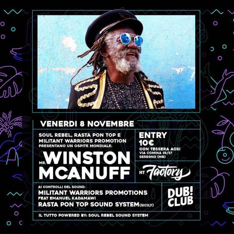 DUB CLUB – Sound the system vol. 4 – Winston Mc Anuff