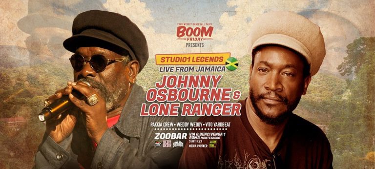 STUDIO 1 LEGENDS: IL RITORNO DI JOHNNY OSBOURNE E LONE RANGER IN ITALIA STUDIO 1 LEGENDS: IL RITORNO DI JOHNNY OSBOURNE E LONE RANGER IN ITALIA