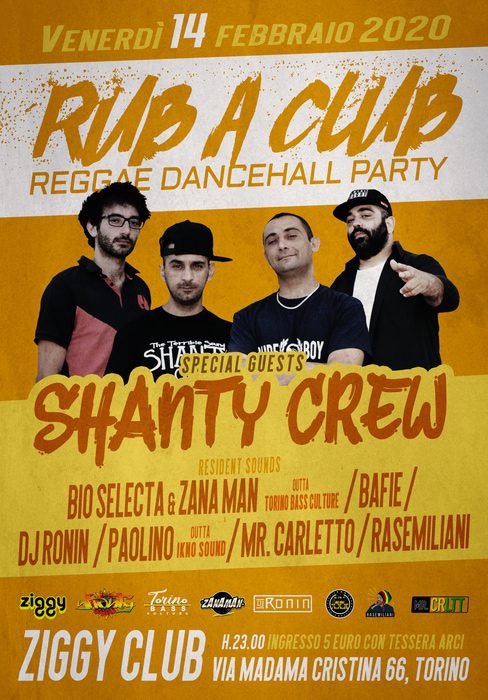 Rub-A-Club Party // Shanty Crew