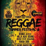 REGGAE SUMMER FESTIVAL #8 Raina , Omar Faye Gawane, MagaDog , YabbyJah Sound GRATIS