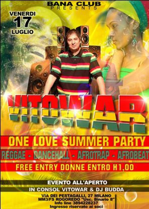 One Love Summer Party In Consol VitoWar