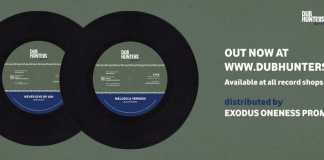 Dub Hunters feat Dixie Peach “Never give up Jah” vinile 7″