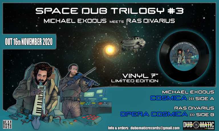 COSMICA – Dub-O-Matic Records ultimo episodio della Space Dub Trilogy!