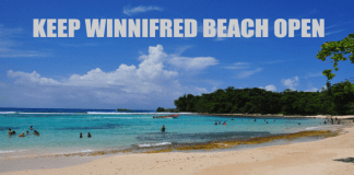 KEEP WINNIFRED BEACH OPEN !