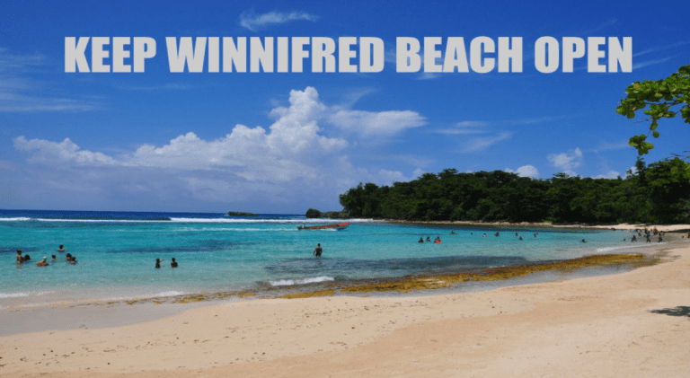 KEEP WINNIFRED BEACH OPEN !