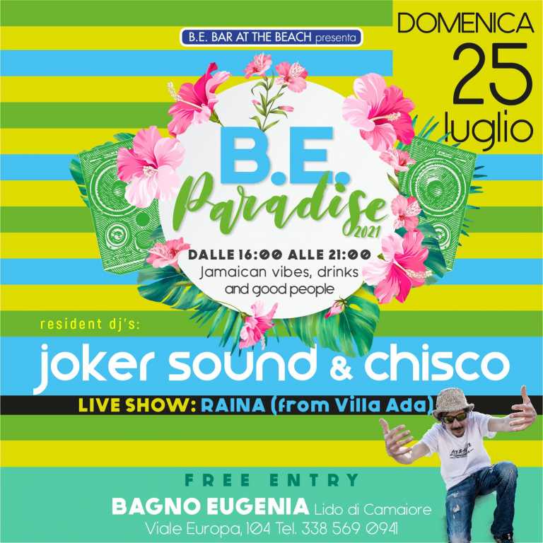 Raina / Joker / Chisco @ Be-Paradise 2021