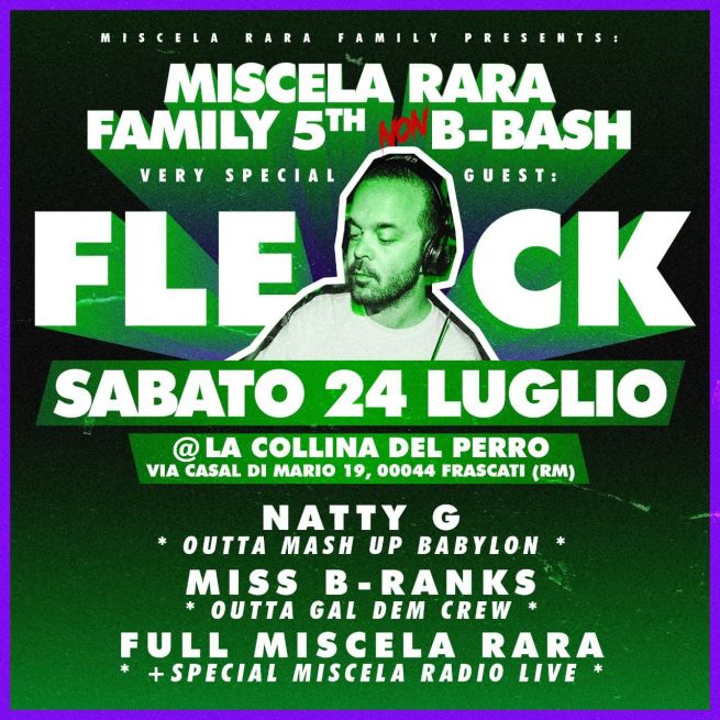 ★ DJ FLECK ★ / Miscela Rara Family 5th NON B-Bash