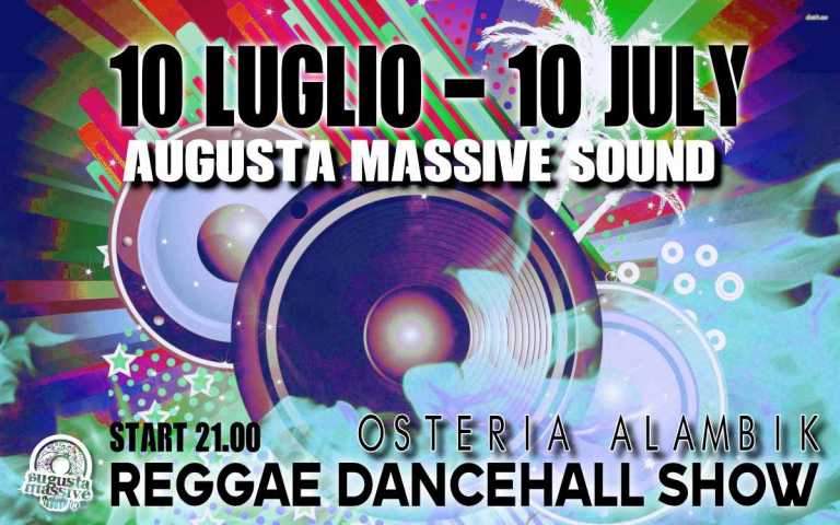 AUGUSTA MASSIVE DANCEHALL SHOW