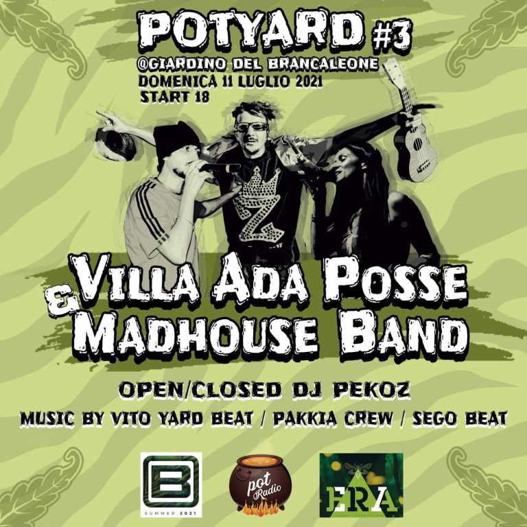 Villa Ada posse Live A SOSTEGNO DI POTRADIO