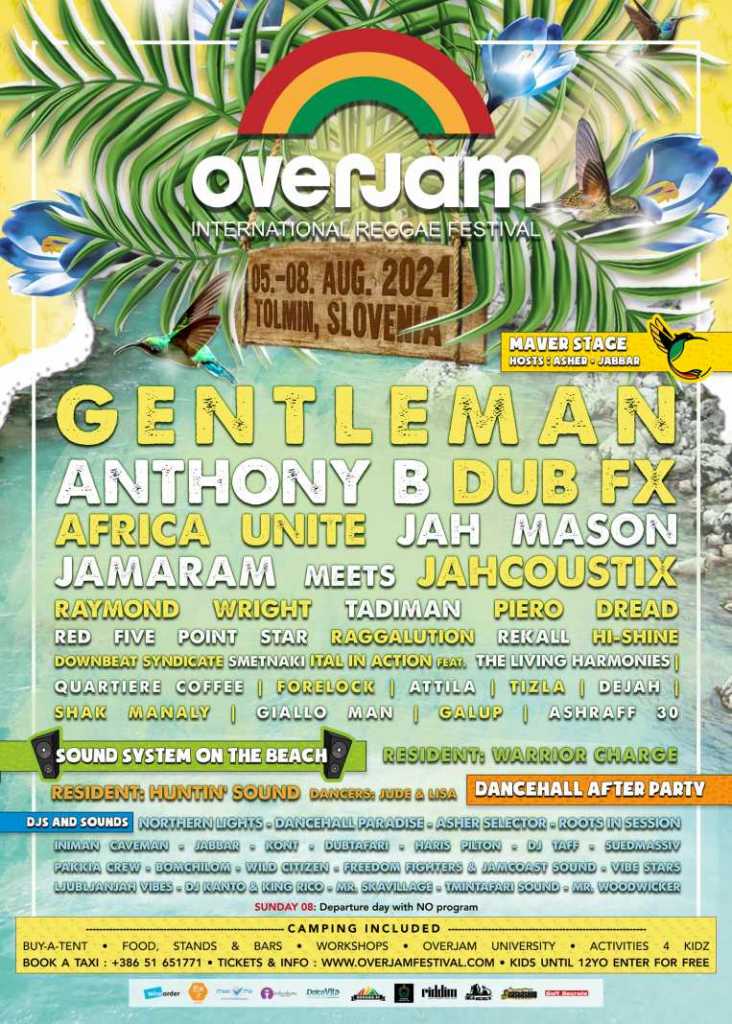 OverJam International Reggae Festival 2021