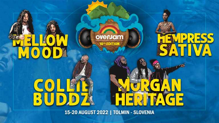 Morgan Heritage, Collie Buddz, Hempress Sativa e Mellow Mood all’Overjam 2022