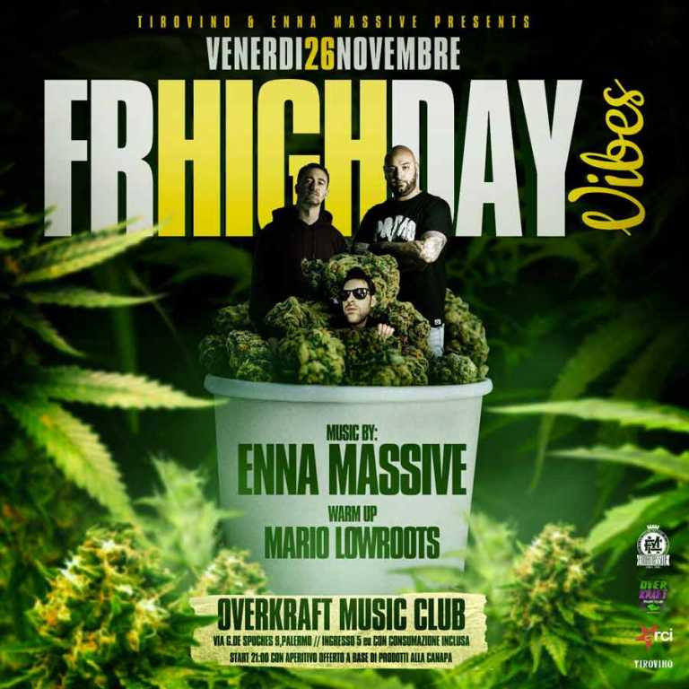 Enna Massive ls Mario Lowroots @ Overkraft Music Club (PA)