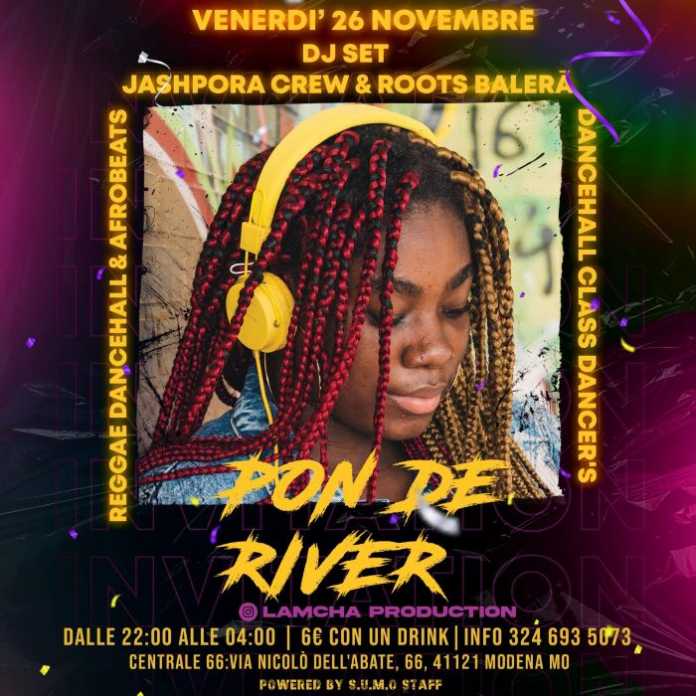 Pon De River ★★ Roots Balera meets Jahspora Crew a Modena ★★