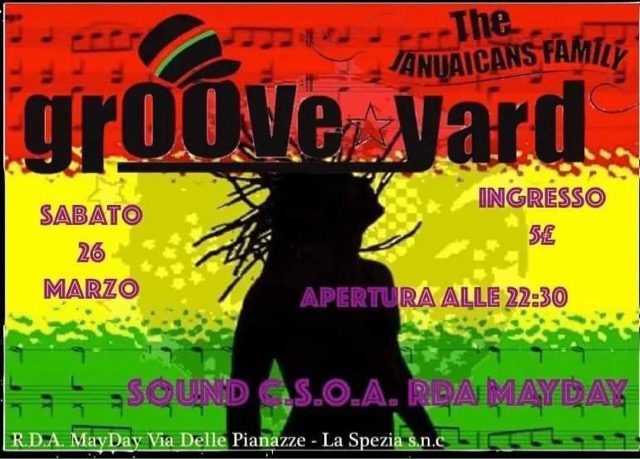 Reggae dancehall party con Groove Yard Sound (Genova)