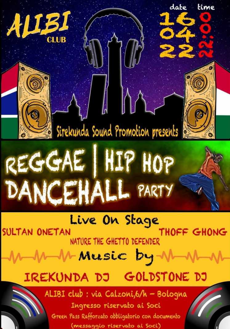SIREKUNDA SOUND presents Reggae/ Danchall/ Hip Hop Party 2022