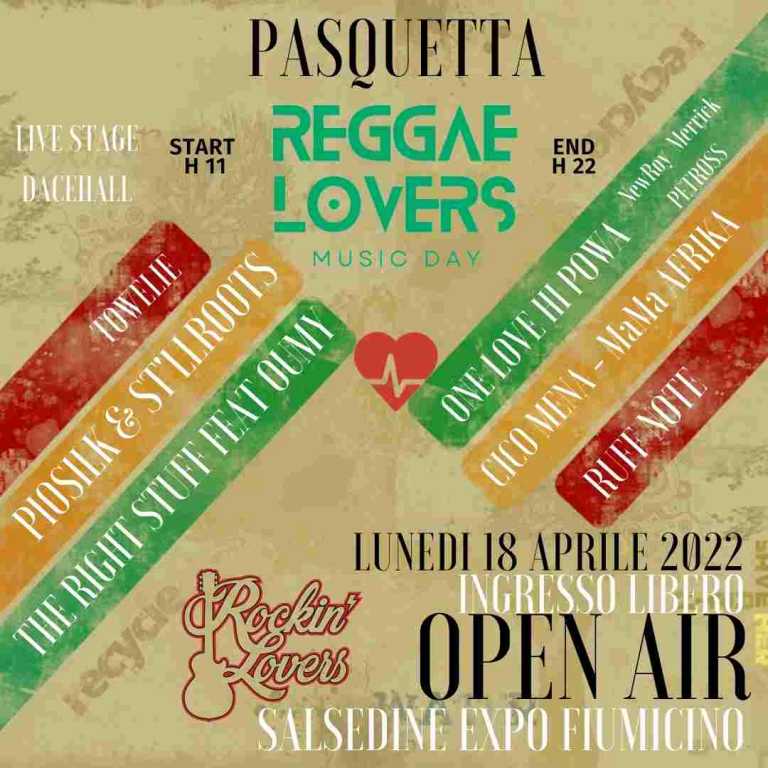 REGGAE LOVERS PASQUETTA REGGAE LOVERS PASQUETTA