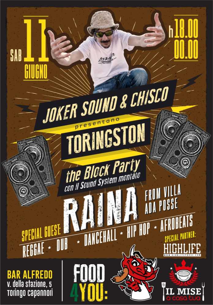 TORINGSTON The Block Party#4 feat RAINA outta Villa Ada Posse