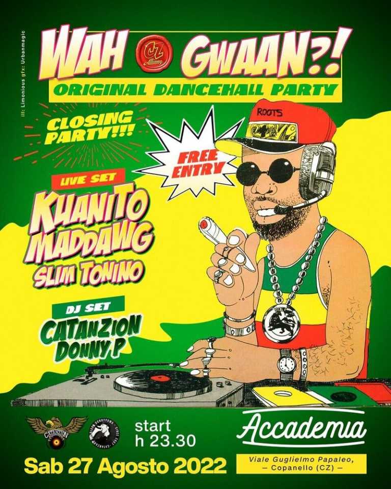 WAH GWAAN?! – ORIGINAL DANCEHALL PARTY