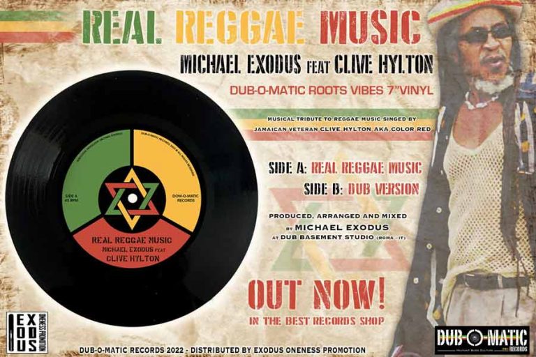Real Reggae Music il nuovo singolo di Michael Exodus featuring Clive Hylton aka Color Red