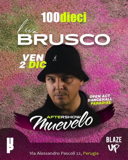 BRUSCO live @ 100DIECI (pg) ven2dic