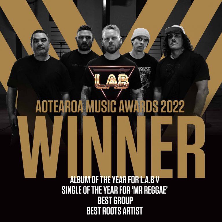 L.A.B vince quattro New Zealand Music Awards 2022 compresi i Tre Grandi! L.A.B vince quattro New Zealand Music Awards 2022 compresi i Tre Grandi!