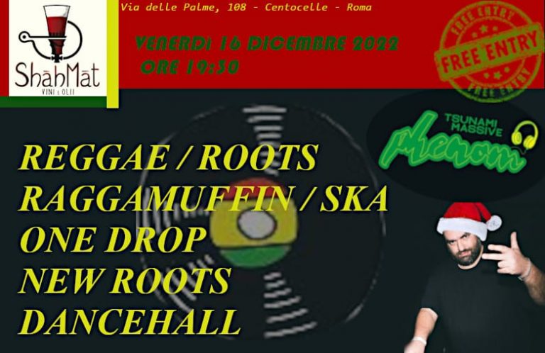 Aperitivo w/ Dj Phenom (from Tsunami Massive) – Free Entry Aperitivo w/ Dj Phenom (from Tsunami Massive) – Free Entry