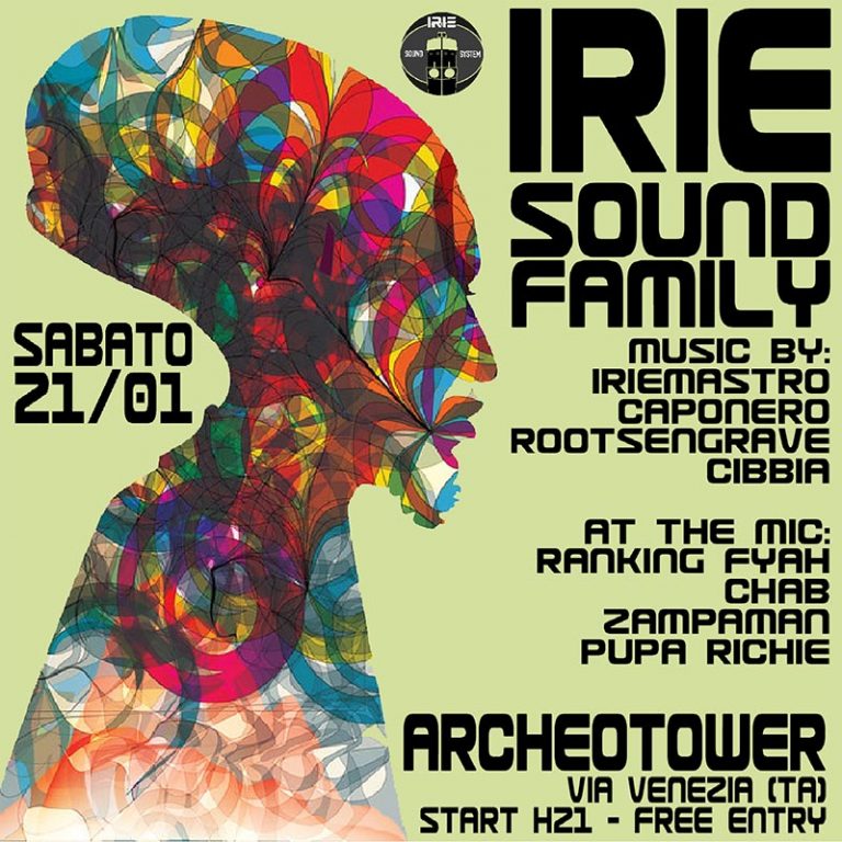 IRIE SOUND FAMILY–ARCHEOTOWER